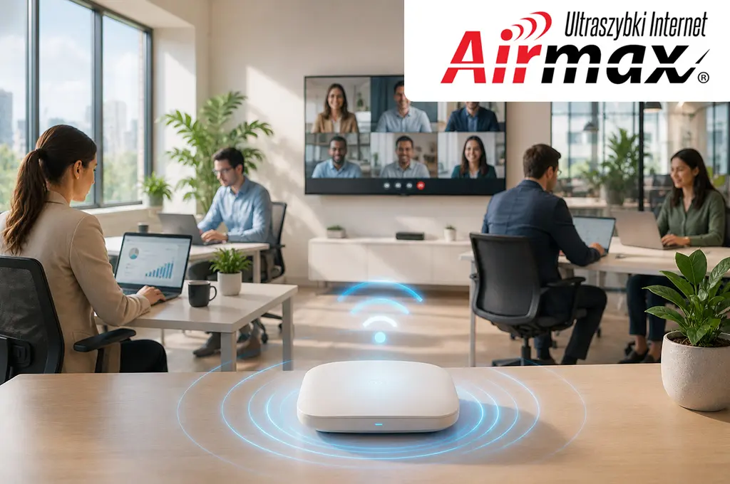 Wi-Fi 7 w nowoczesnym biurze – stabilna sieć do pracy hybrydowej, wideokonferencji i komunikacji biznesowej