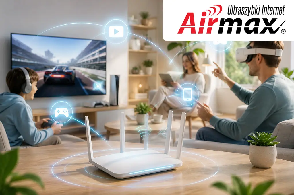 Wi-Fi 7 w domu – nowoczesny router do streamingu 8K, VR i gier online bez opóźnień